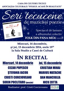 concert decembrie