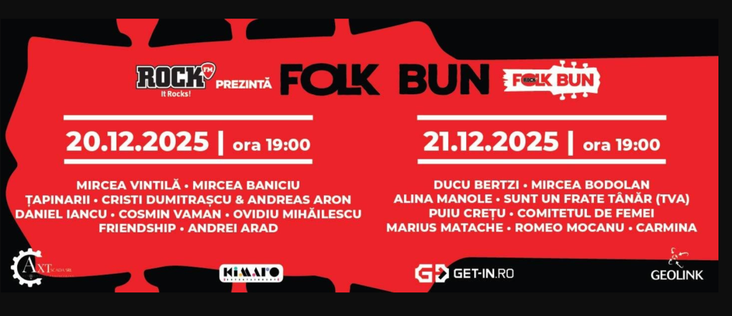 Ultimele concerte din 2025