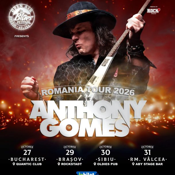 turneu Anthony Gomes în România