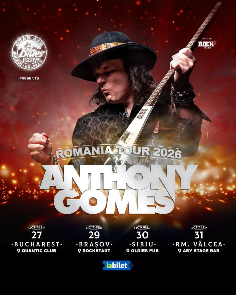 turneu Anthony Gomes în România